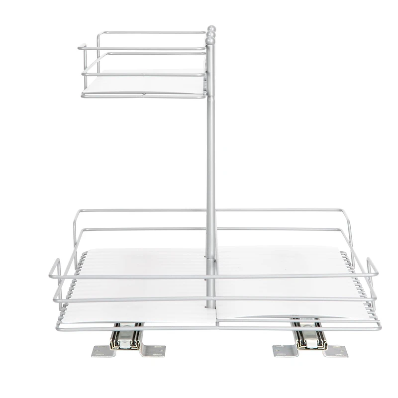 Household Essentials Glidez Double-Sided 2-Tier Organizer