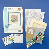 Bothy Threads Penguin Pals Counted Cross Stitch Christmas Card Kit