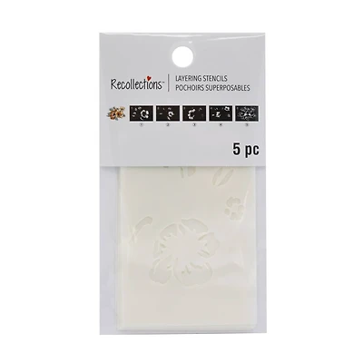 Peony Layering Stencils by Recollections™