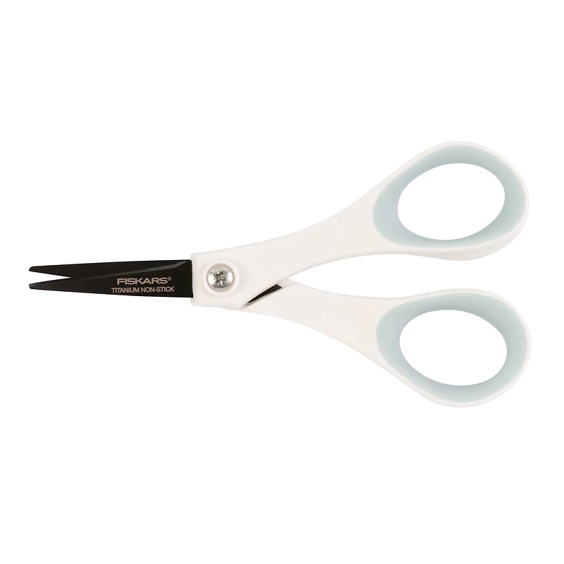 Fiskars® Nonstick Titanium Softgrip® Detail Scissors
