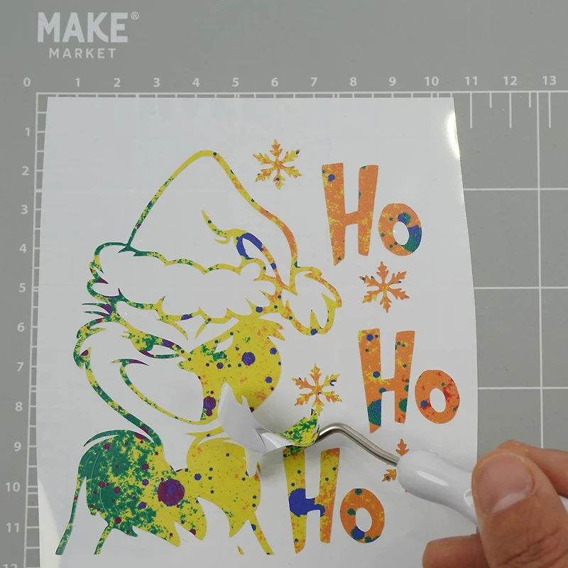 Rainbow Pattern Permanent Vinyl by Make Market®