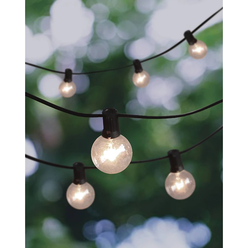 30ct. Clear Globe String Lights by Ashland®