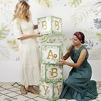 Kate Aspen Safari Baby Block Box Set, 4ct.