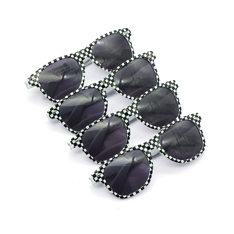 Black & White Checker Sunglasses, 4ct. by Celebrate It™