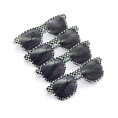 Black & White Checker Sunglasses, 4ct. by Celebrate It™