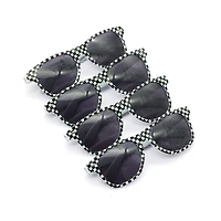 Black & White Checker Sunglasses, 4ct. by Celebrate It™