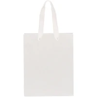 JAM Paper Medium White Matte Heavy Duty Kraft Gift Bags, 10ct.