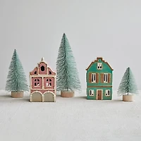 Hello Honey® 7.5" Mint & White Stoneware House Décor Accent