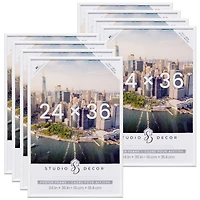 8 Pack: 24" x 36" White Poster Frame by Studio Décor™