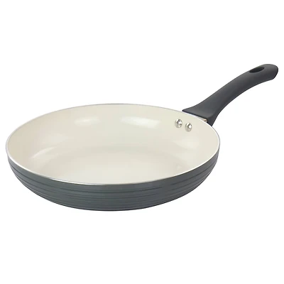Oster Ridge Valley 10'' Gray Aluminum Nonstick Frying Pan