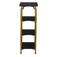Household Essentials Crown 43" 4-Tier Bookshelf