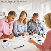 Arteza Experience Box 85 Piece Calligraphy and Lettering Party Kit