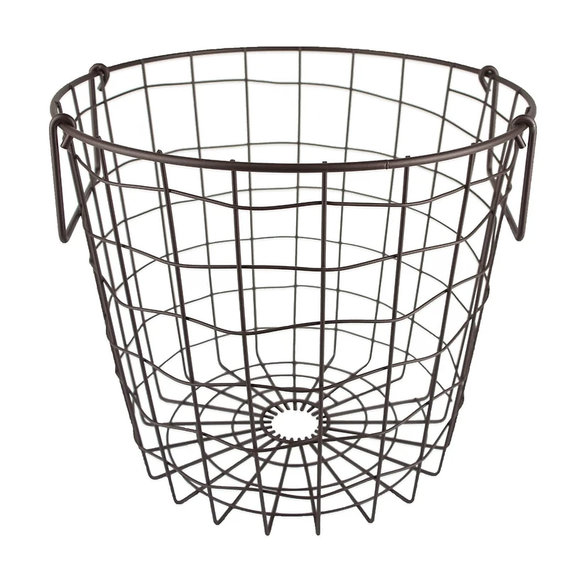 DII® 10" Bronze Round Metal Basket