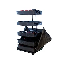 5-Tray Telescopic Christmas Ornament Storage Bag