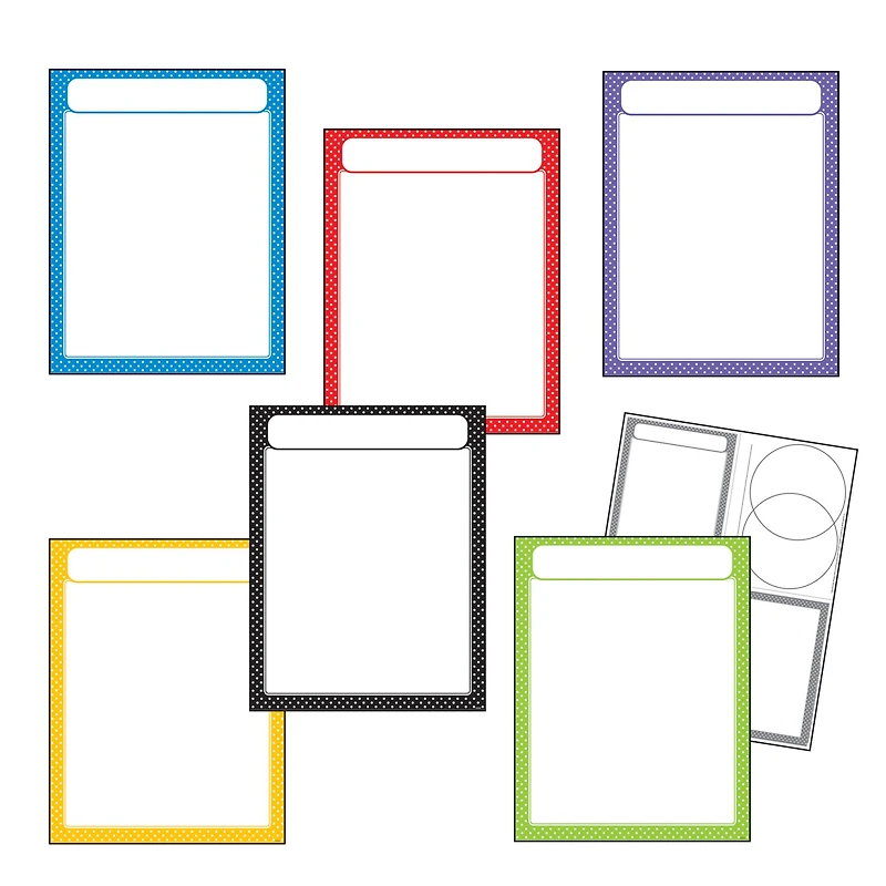 Trend Enterprises® Polka Dots Learning Chart, 6ct. 