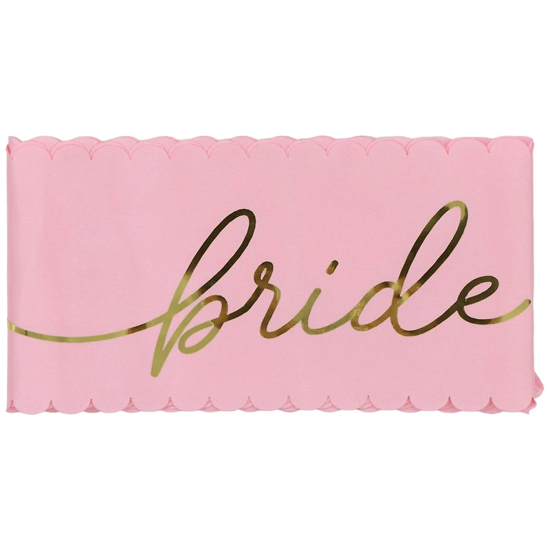 Pink & Gold Bride to Be Sash by Celebrate It™