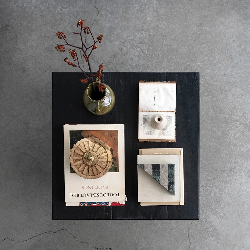 Hello Honey® Brown & Black Decorative Marble Bookends Set