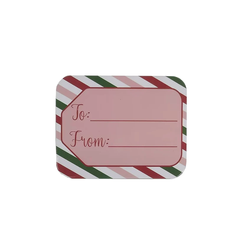 Red Bow & Stripes Gift Card Tin by Fab Finds