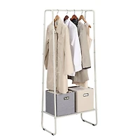 SunnyPoint White Freestanding Clothes Garment Rack