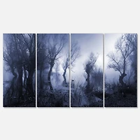 Designart - Creepy Landscape in Sepia Tones