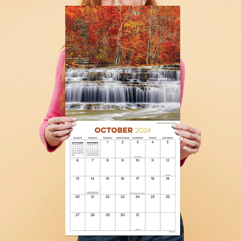 TF Publishing Indiana Wall Calendar