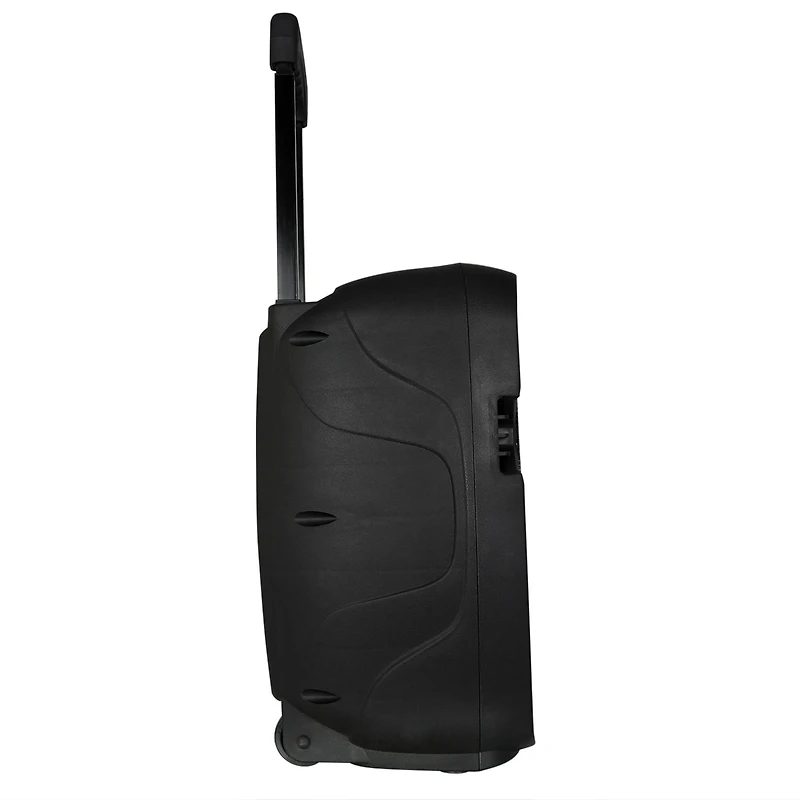 beFree Sound 8" 400 Watt Bluetooth Portable Party PA Speaker System With Illuminating Lights