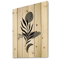 Designart - Abstract Tropical Leaf II