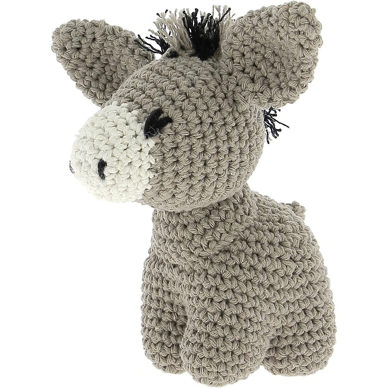 Hoooked Joe the Taupe Donkey DIY Crochet Kit