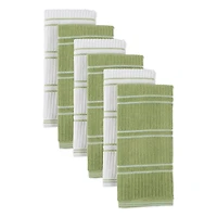 DII® Striped Ribbed Terry Dish Towels