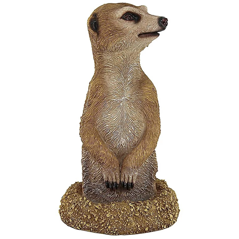Design Toscano 9.5" Hole in One Meerkat Garden Statue