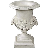 Design Toscano® 28" Hermes Ram's Head Garden Urn