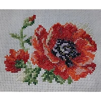 Alisa Poppy Cross Stitch Kit
