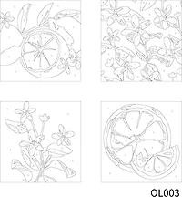 Citrus Paint-by-Number Gallery Mini Kit by Artist's Loft®