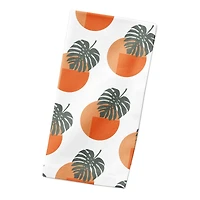 Sun and Palm Leafs 10" x 10" Cotton Twill Napkin