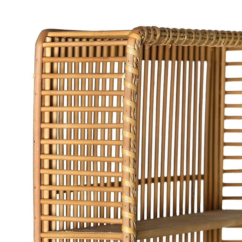 American Art Decor Bay Breeze Bamboo Shelf - 19.7" x 27.6"