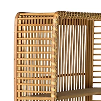 American Art Decor Bay Breeze Bamboo Shelf - 19.7" x 27.6"
