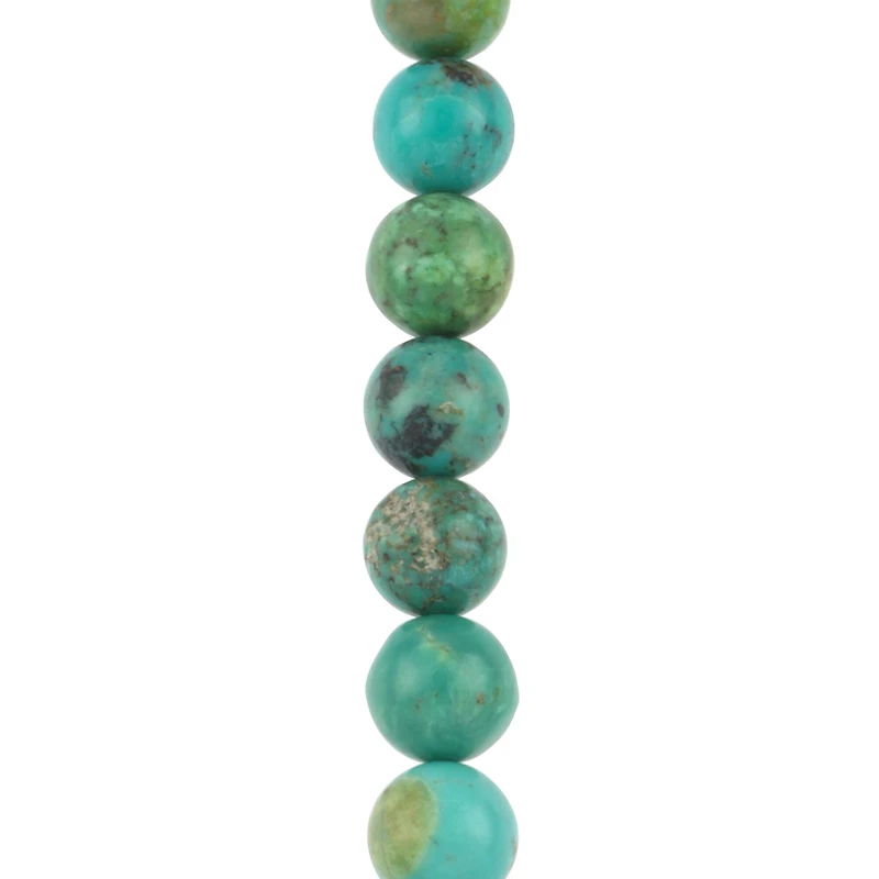 Turquoise Round Beads, 7.5mm by Bead Landing™