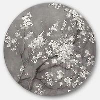 Designart - White Cherry Blossoms I