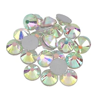 SS48 Clear Aurora Borealis Round Flatback Glass Rhinestones, 144ct. by Bead Landing™