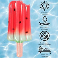 59" Watermelon Popsicle Inflatable Swimming Pool Float