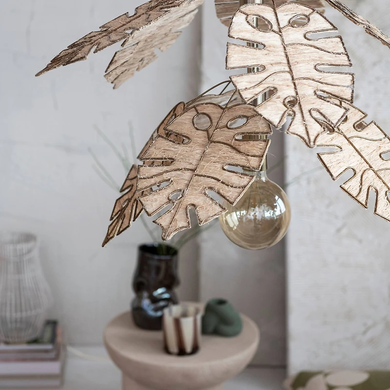 Hello Honey® 5.5" Iridescent Dark Brown Organic Shaped Stoneware Vase