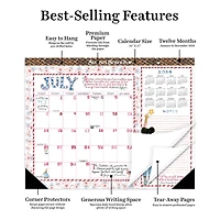 TF Publishing 2024 Susan Branch Large Desk Pad Monthly Blotter Calendar