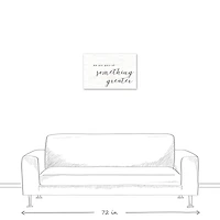 Part Of Something Greater 24" x 16" Canvas Wall Art