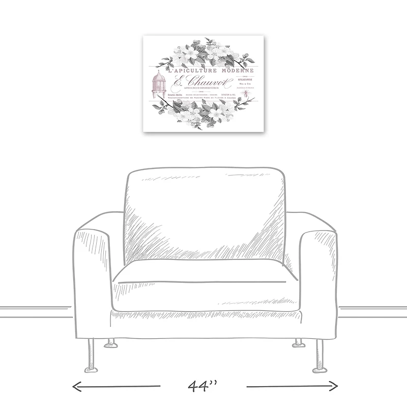 French Bee Keeper 16" x 20" Canvas Wall Art