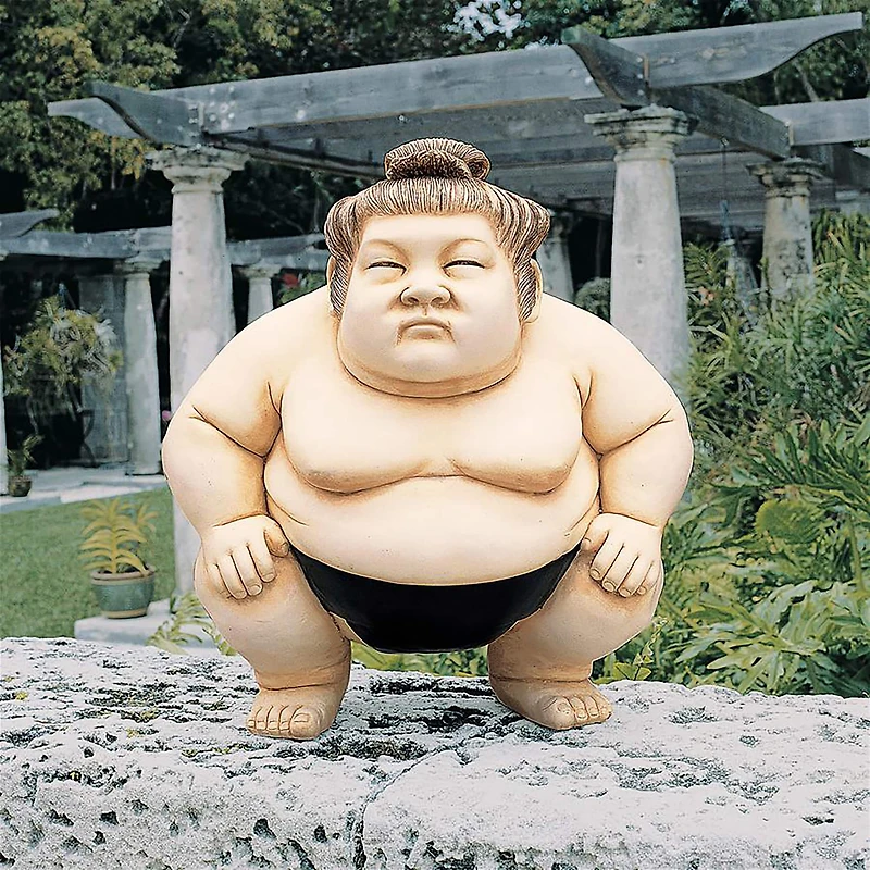 Design Toscano® 23" Large Basho the Sumo Wrestler Sculpture