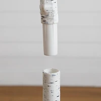 5ft. Pre-Lit Artificial Valentine's Day Twig Tree with 72 Heart Shaped LED Lights and Red Berries