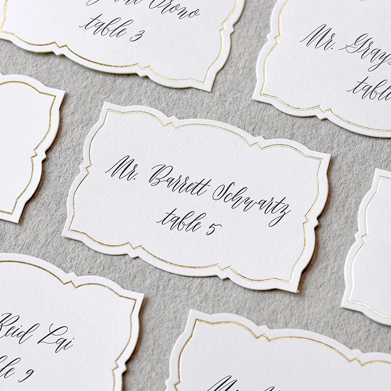 Ornate Gold Border Place Cards, 50ct. by Celebrate It™