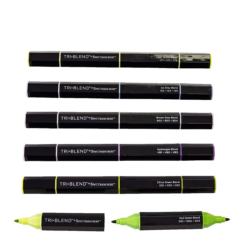 Spectrum Noir™ TriBlend™ Natural Blends Brush Marker Set