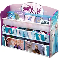 Delta Children Frozen II Deluxe Toy & Book Organizer