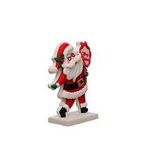 6" Santa with Merry Christmas Sign Tabletop Décor by Ashland®